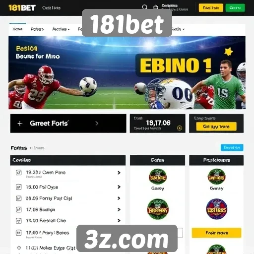 Avaliação das promoções e bônus do site 181bet