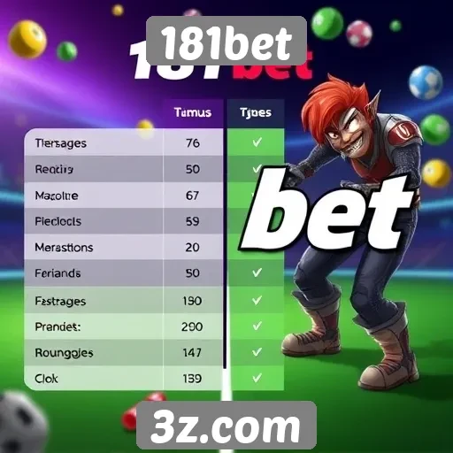 Comparativo entre 181bet e concorrentes no mercado de jogos